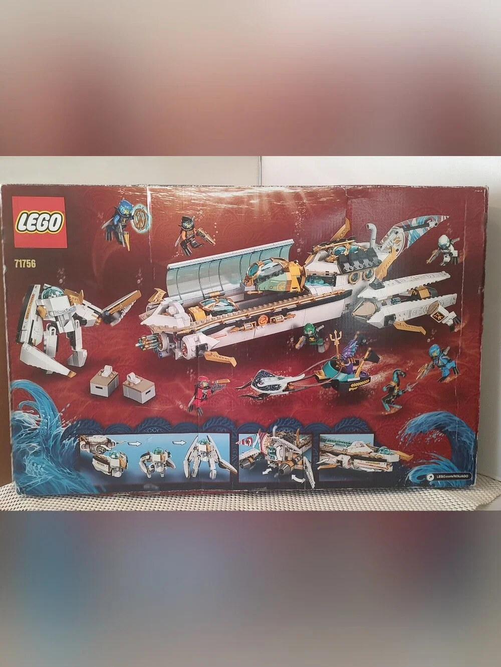 Lego 71756 Hydro Bounty Ninjago Building Toy Set 2021 Retired New, Unused